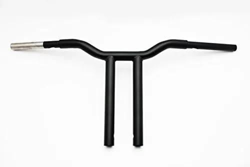 Dominator Industries MXT16FLAT 1.25" MX-T Bar, 16", Flat Black Compatible With 1996-2023 model years of Harley-Davidson Dyna, Softail and Sportster