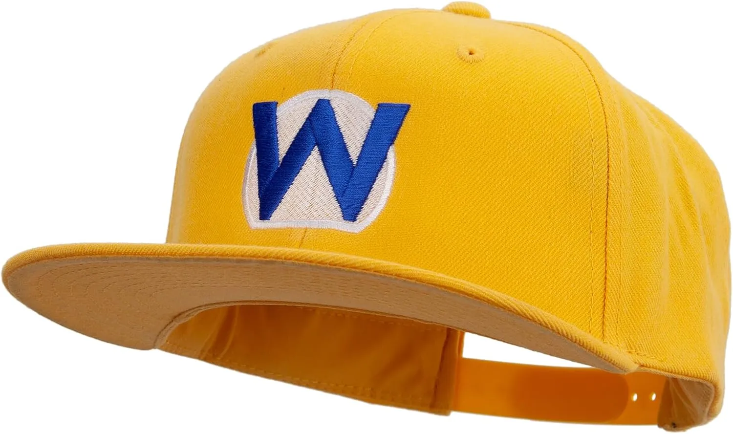 e4Hats.com Mario Luigi Wario Waluigi Symbol Embroidered 6 Panel High Profile Structured Snapback