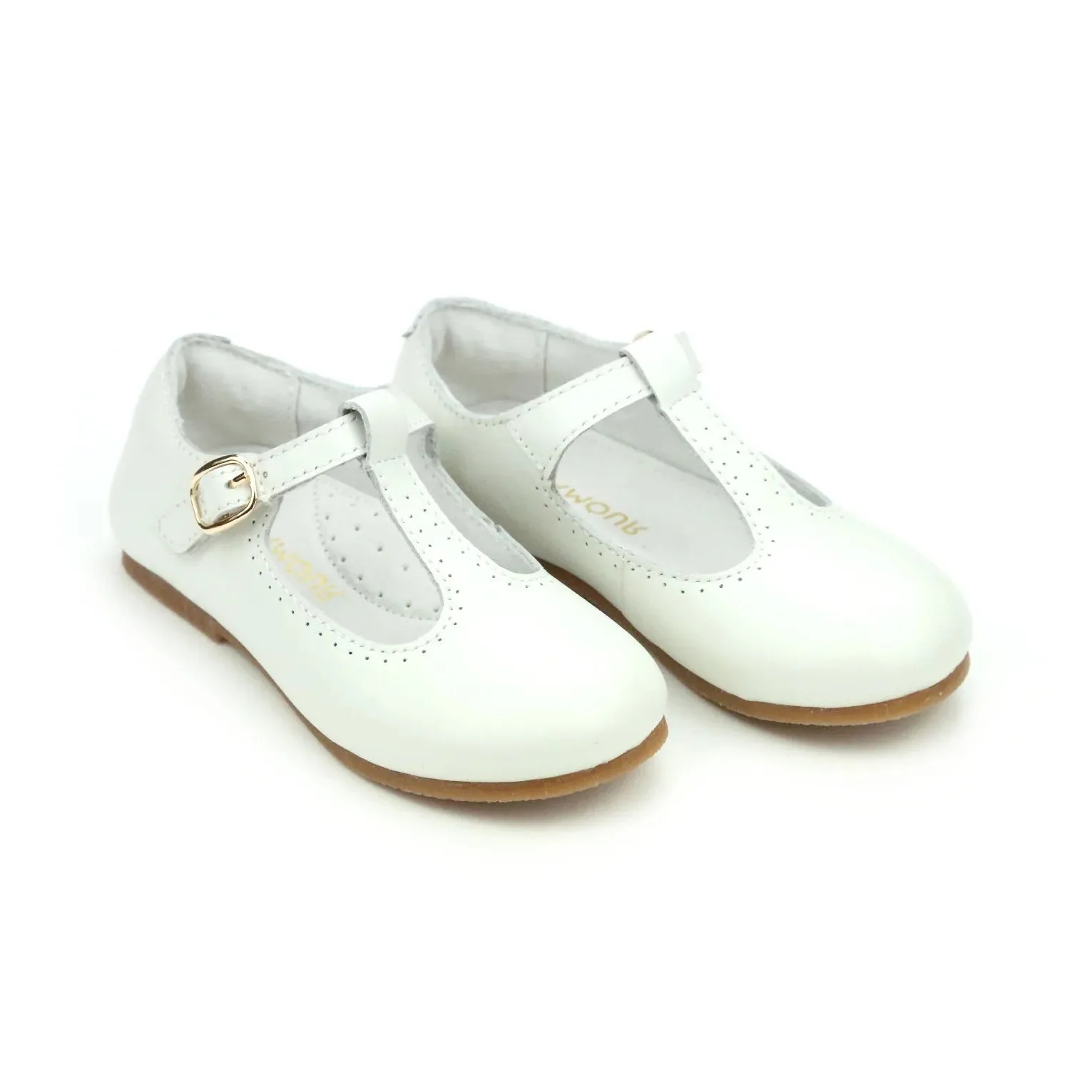 Eleanor Thin T-Strap Flat