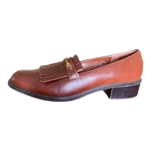 Etienne Aigner Brown Loafer Shoes, 9
