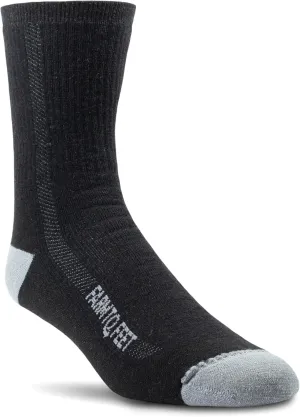 Farm to Feet Unisex Denver MW 3/4 Crew Merino Wool Hiking Socks
