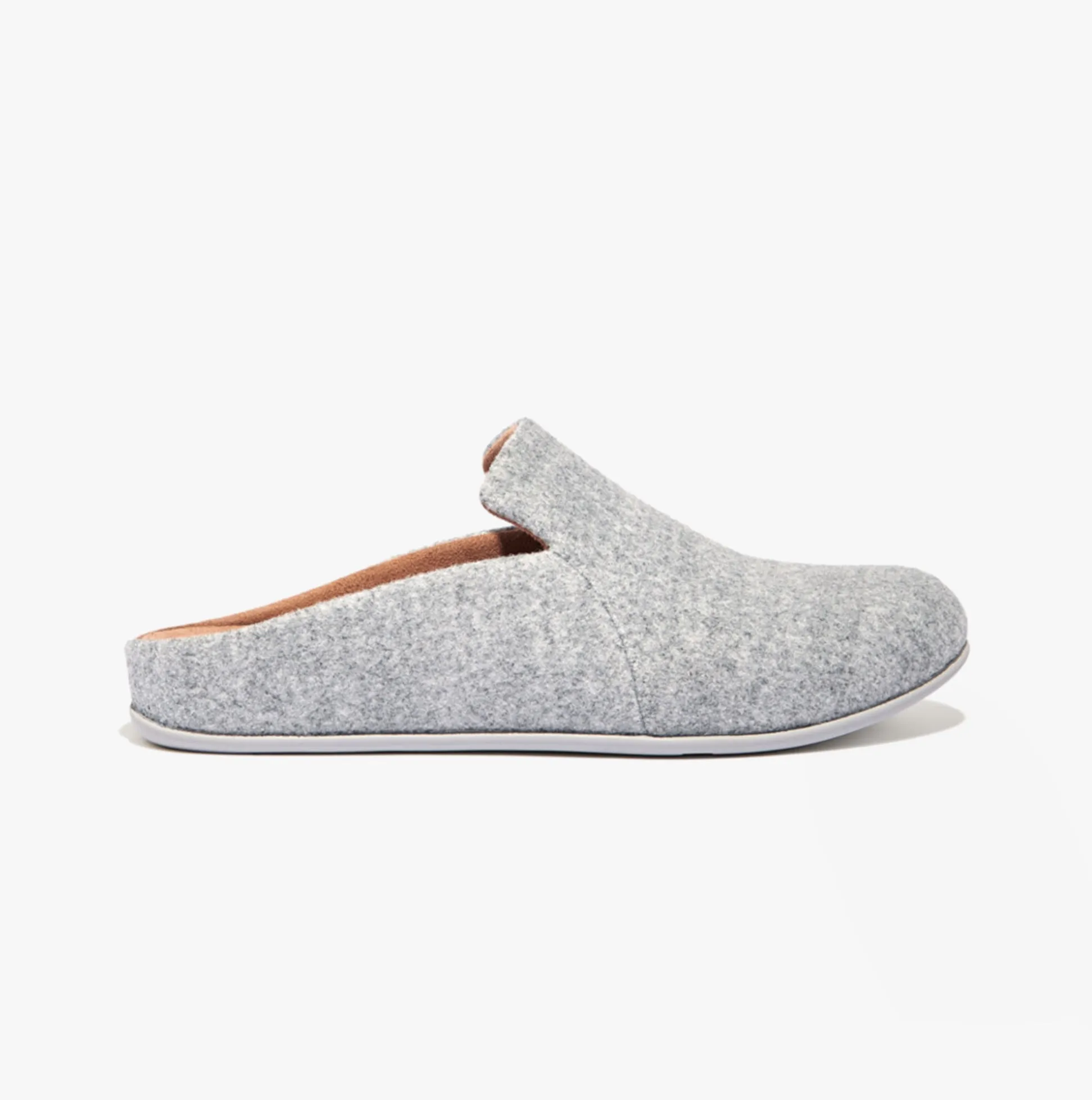 FitFlop CHRISSIE II HAUS FELT Womens Slippers Tiptoe Grey