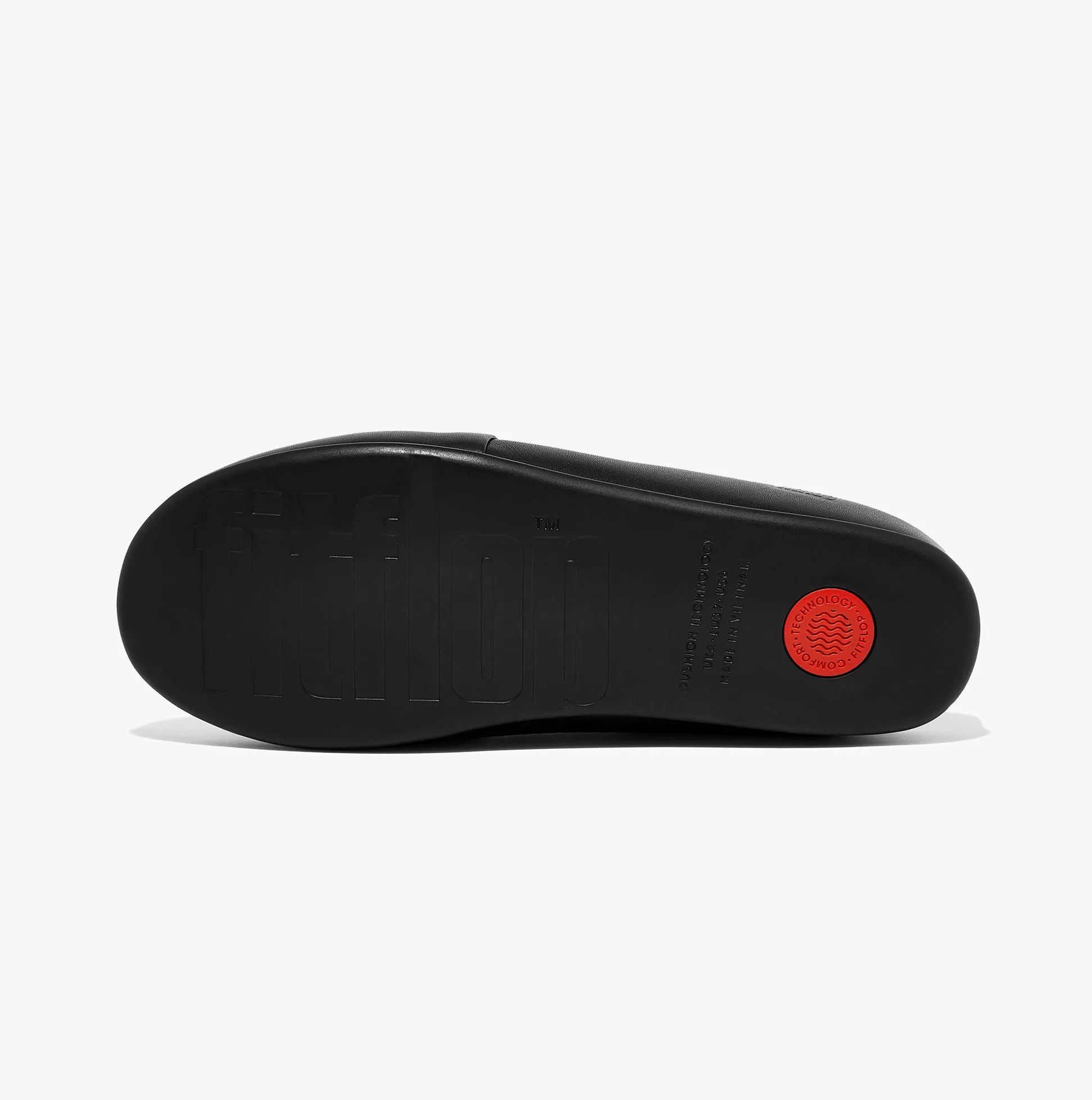 FitFlop CHRISSIE II HAUS Womens Leather Slippers All Black