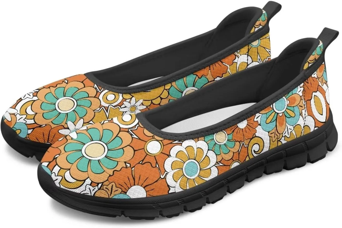 Flat Shoes for Women Dressy Work Round Toe Flats for Women Casual Slip On Shoes