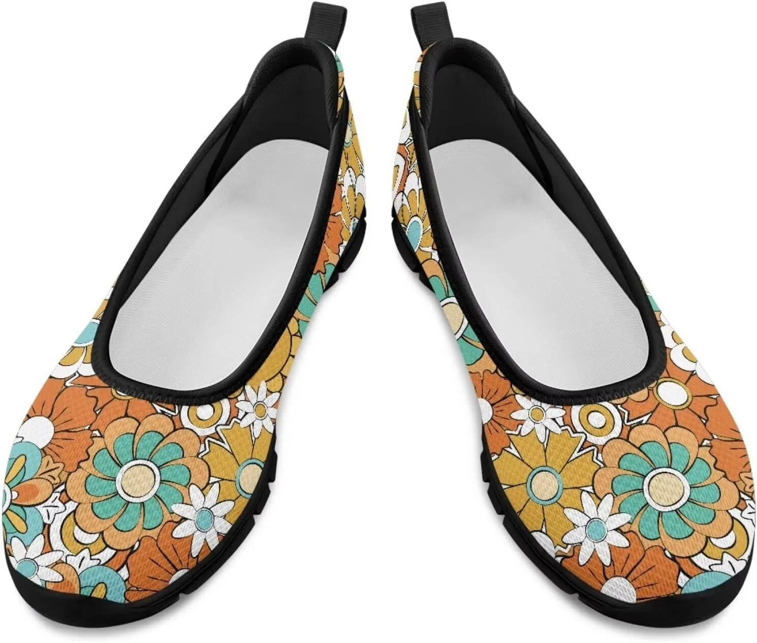 Flat Shoes for Women Dressy Work Round Toe Flats for Women Casual Slip On Shoes