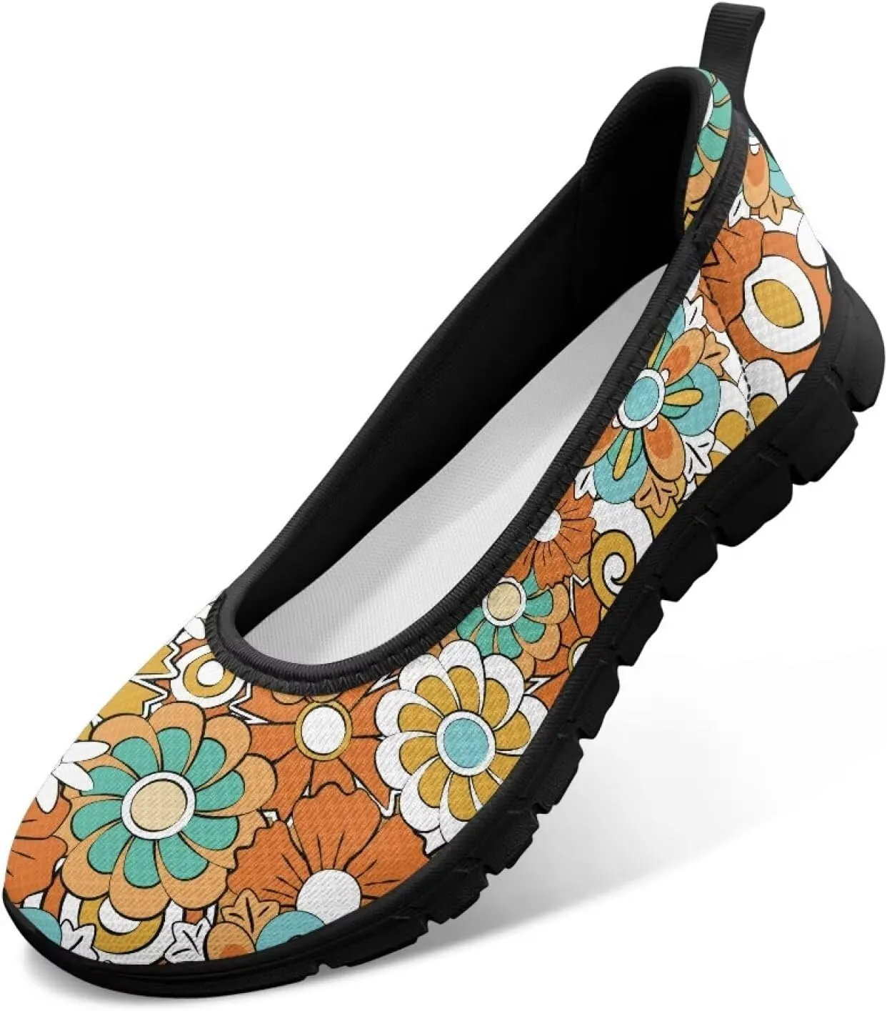 Flat Shoes for Women Dressy Work Round Toe Flats for Women Casual Slip On Shoes