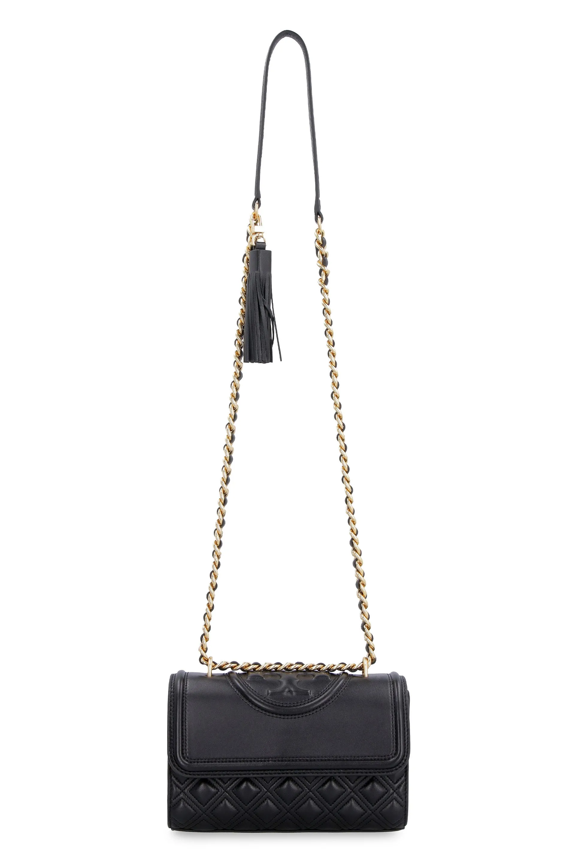 Fleming quilted leather shoulder bag