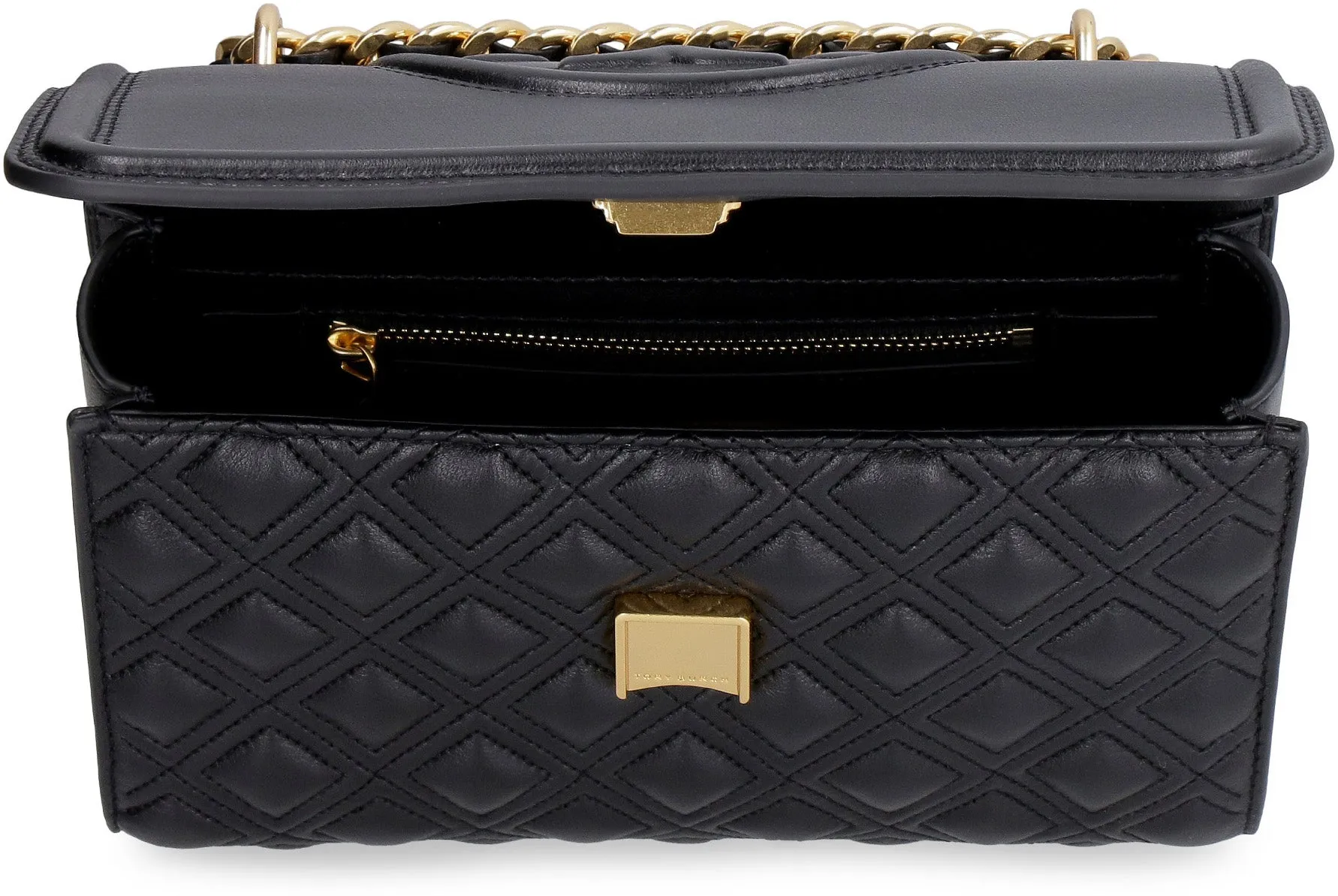 Fleming quilted leather shoulder bag