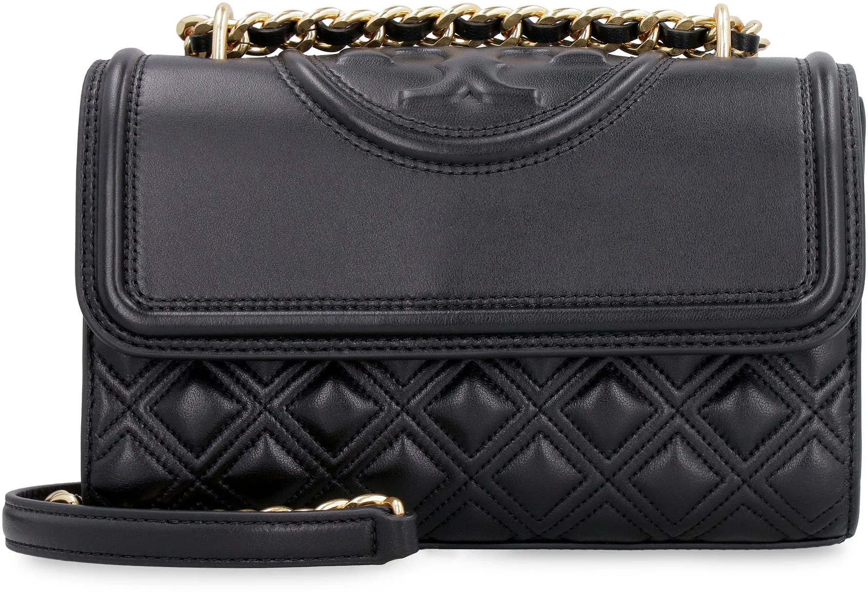 Fleming quilted leather shoulder bag