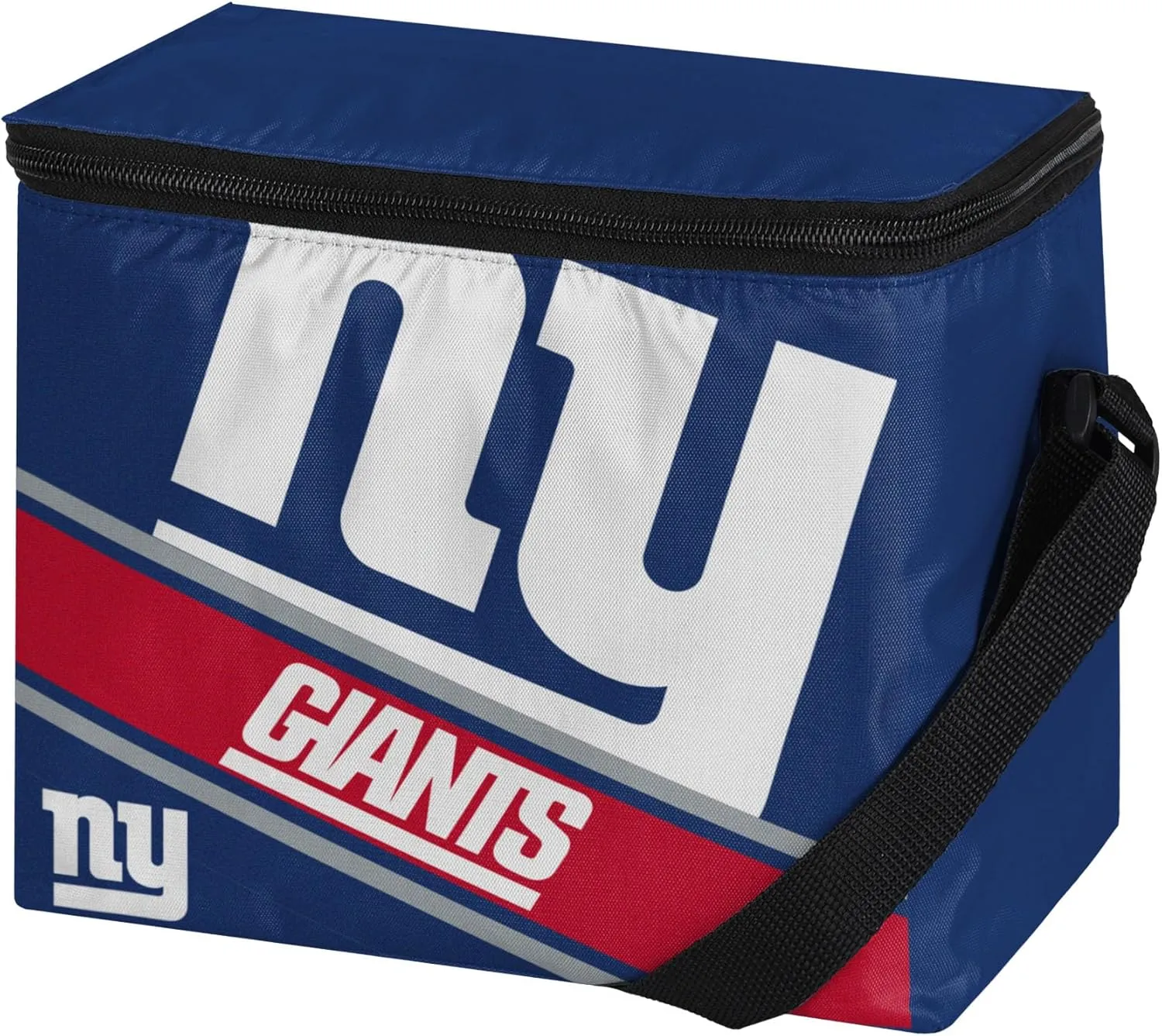 FOCO NFL Big Logo Stripe 6-Pack Cooler