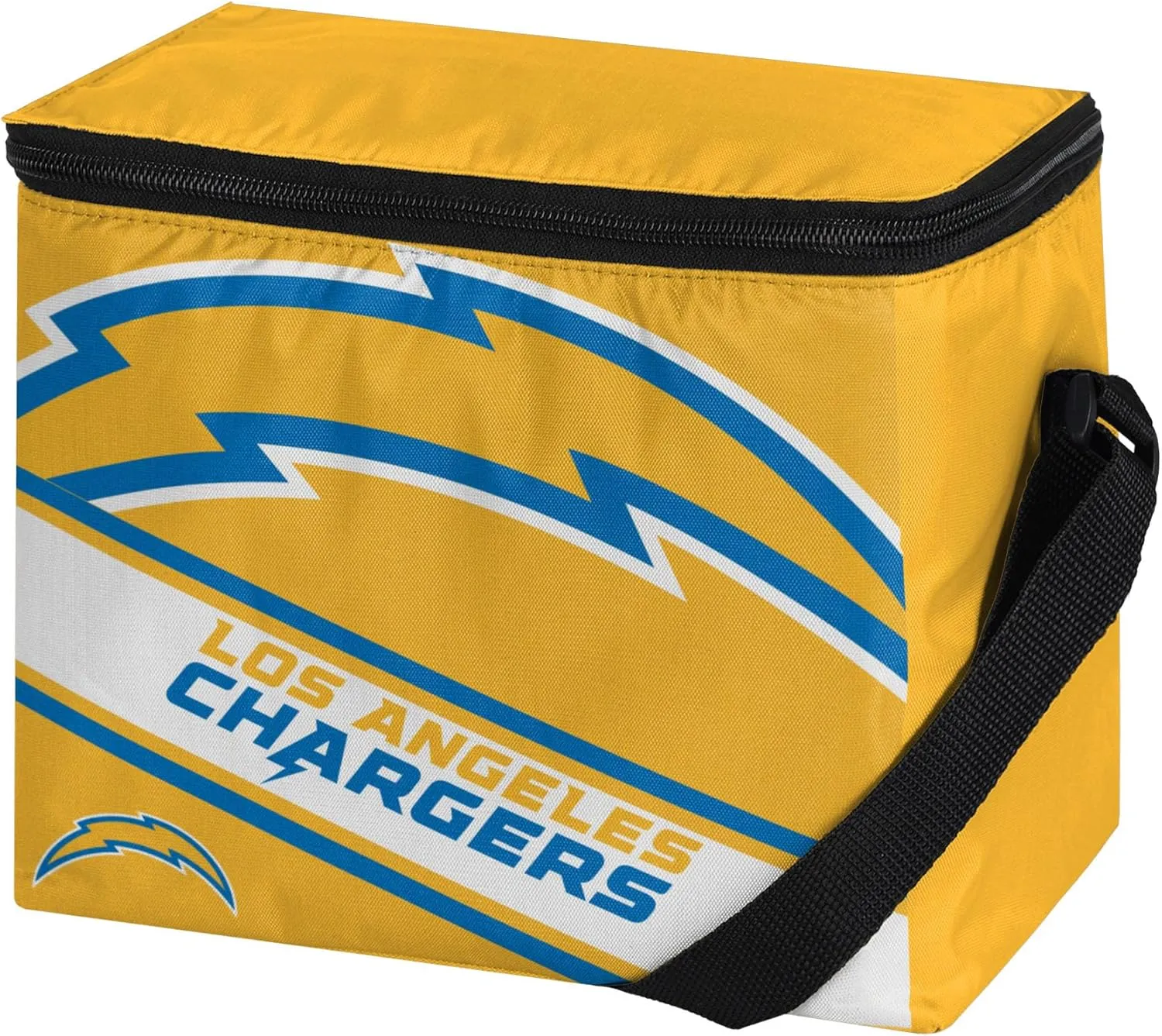 FOCO NFL Big Logo Stripe 6-Pack Cooler