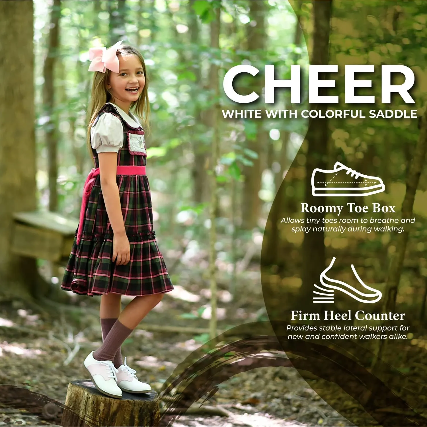 FootMates Cheer 3 Lace-Up (Infant/Toddler/Little Kid)
