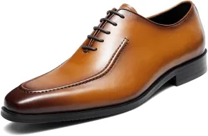 FRASOICUS Mens Oxford Shoes Mens Leather Dress Shoes Formal Dress Shoes for Men