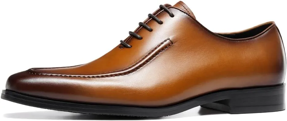 FRASOICUS Mens Oxford Shoes Mens Leather Dress Shoes Formal Dress Shoes for Men