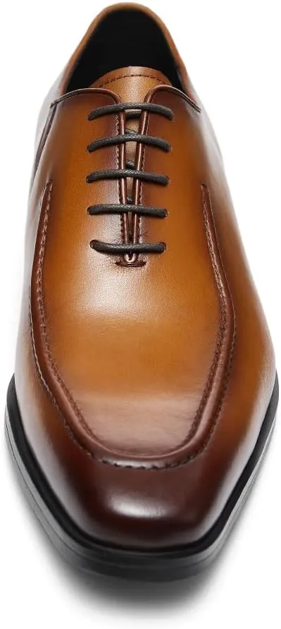 FRASOICUS Mens Oxford Shoes Mens Leather Dress Shoes Formal Dress Shoes for Men