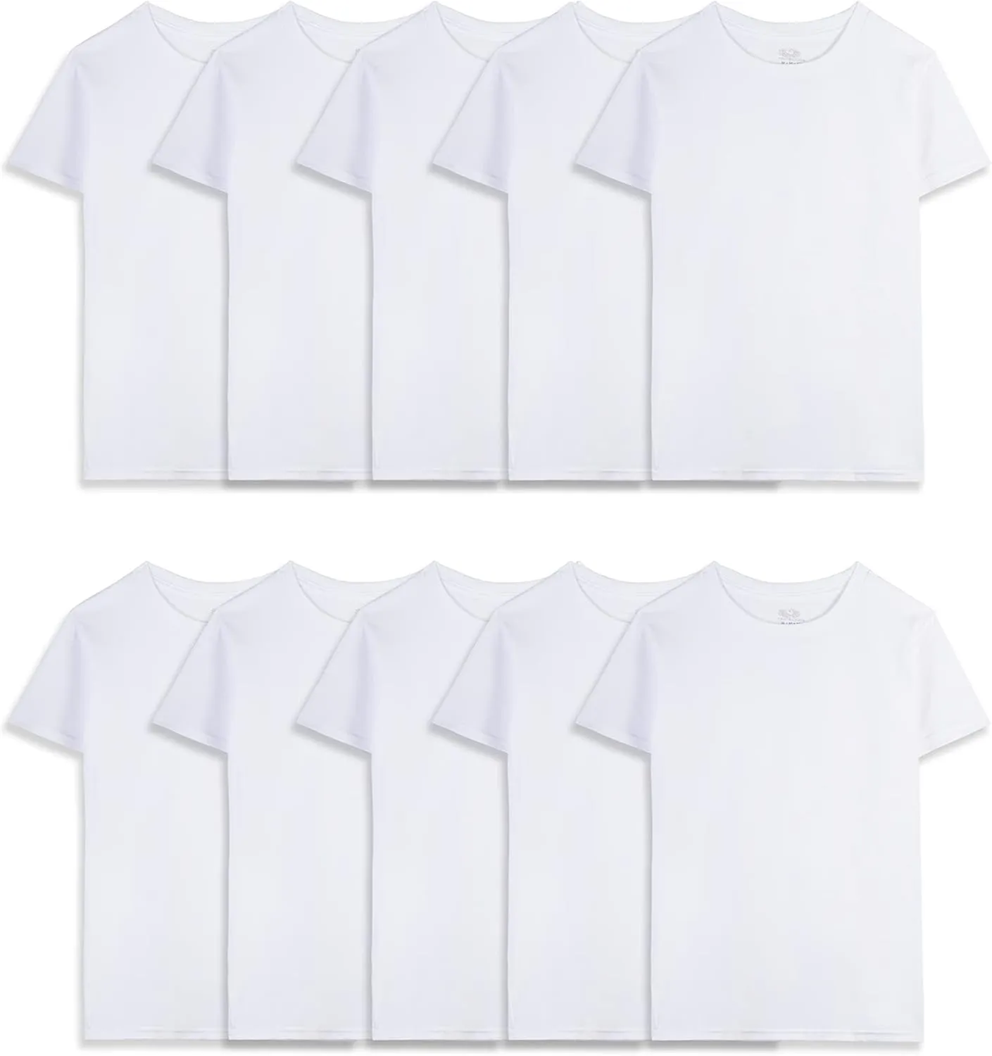 Fruit of the Loom Boys' Eversoft Cotton Undershirts, T Shirts & Tank Tops