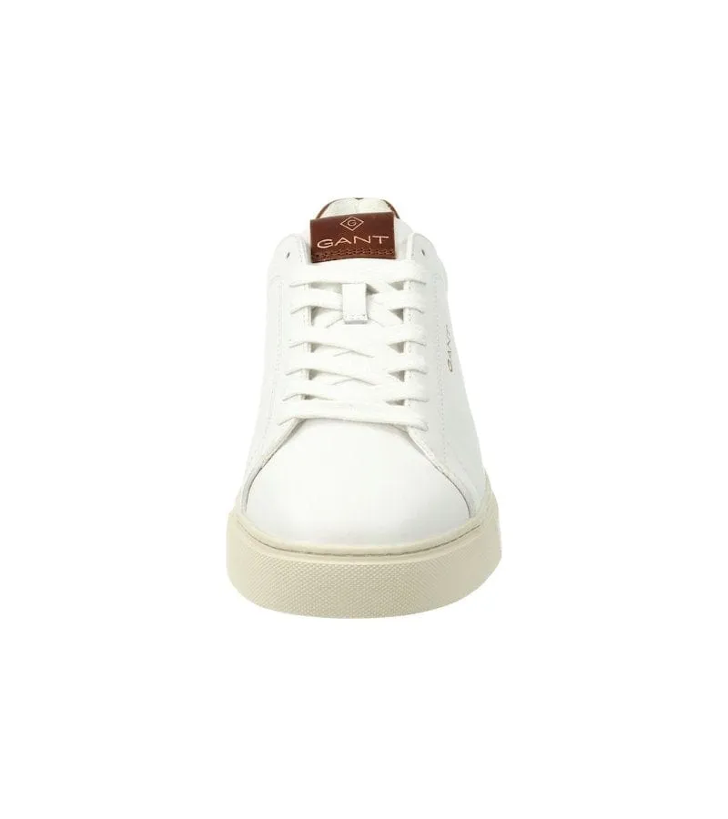 Gant Mens Leather White Fashion Trainer - McJulien 27631219