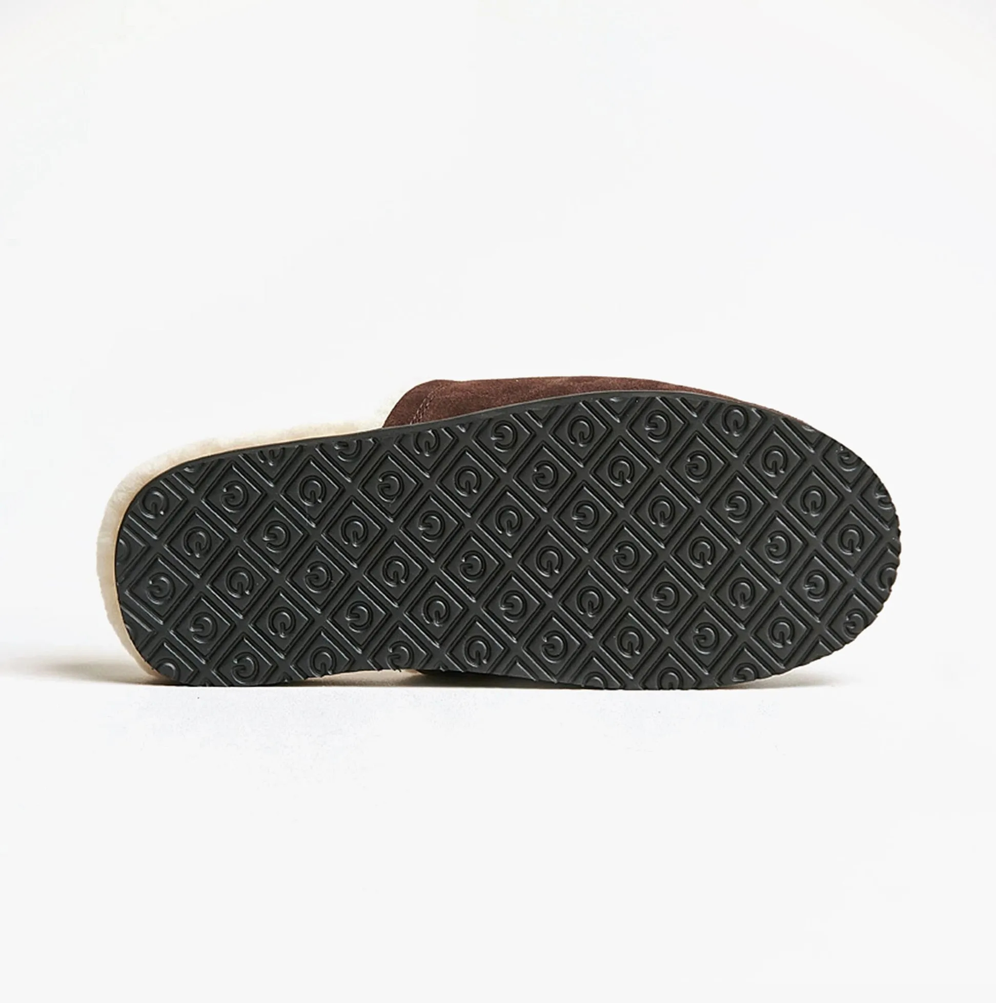 GANT TAMAWARE Mens Mule Slippers Dark Brown