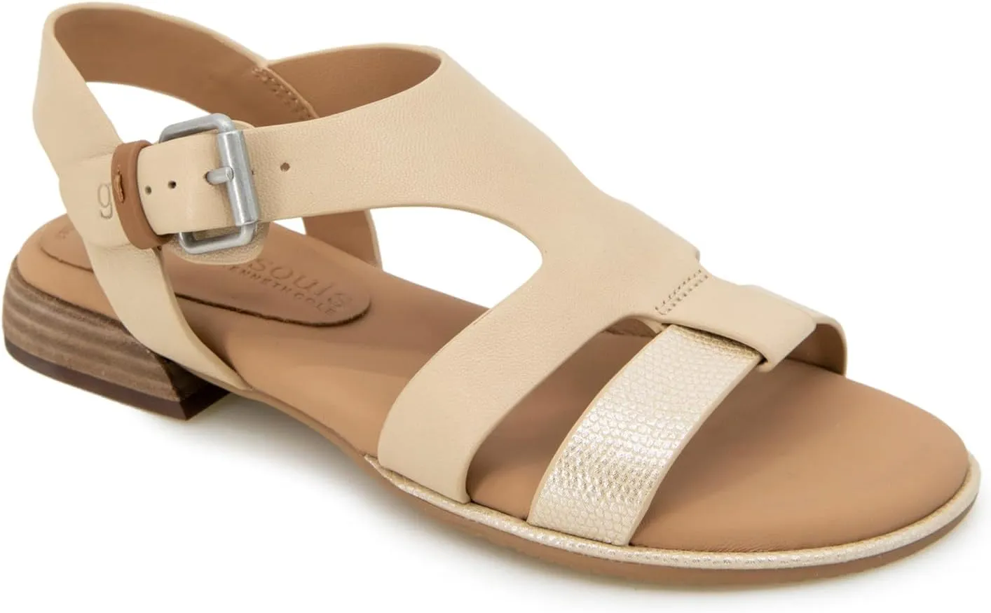 Gentle Souls by Kenneth Cole Women's Haisley Flat Sandal