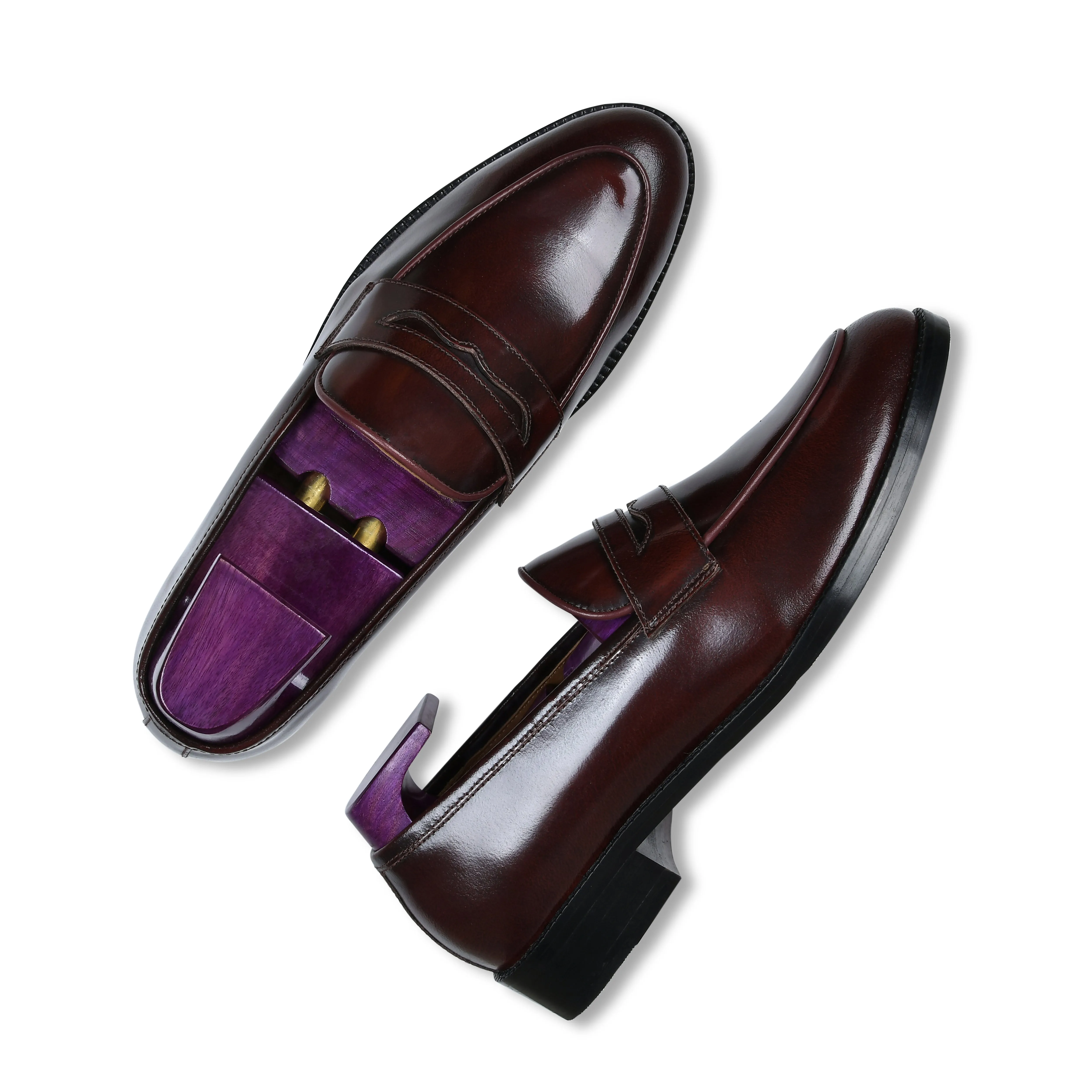 GEORGE | BRUSHOFF BURGUNDY