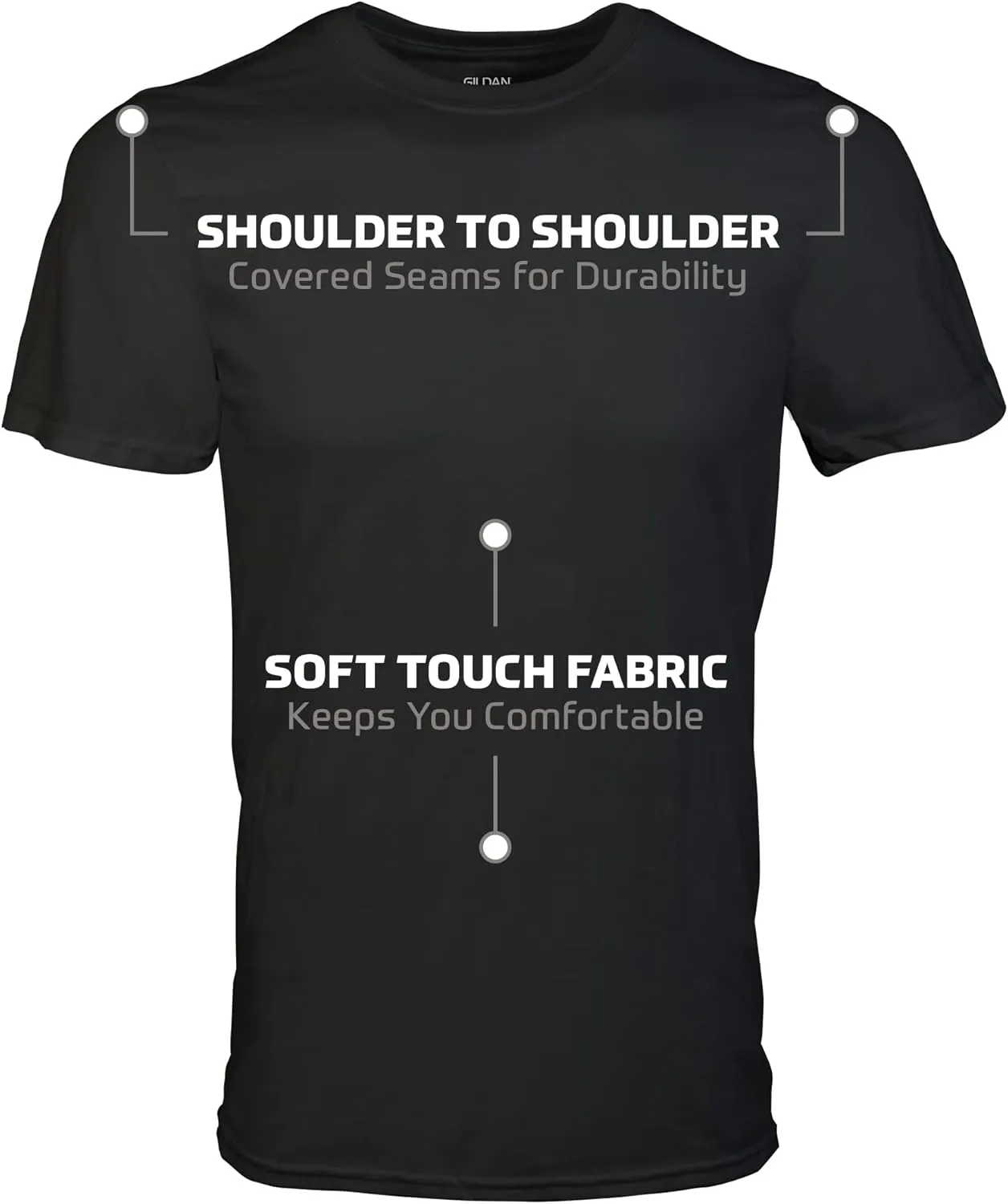 Gildan Platinum Men's Crew T-Shirts