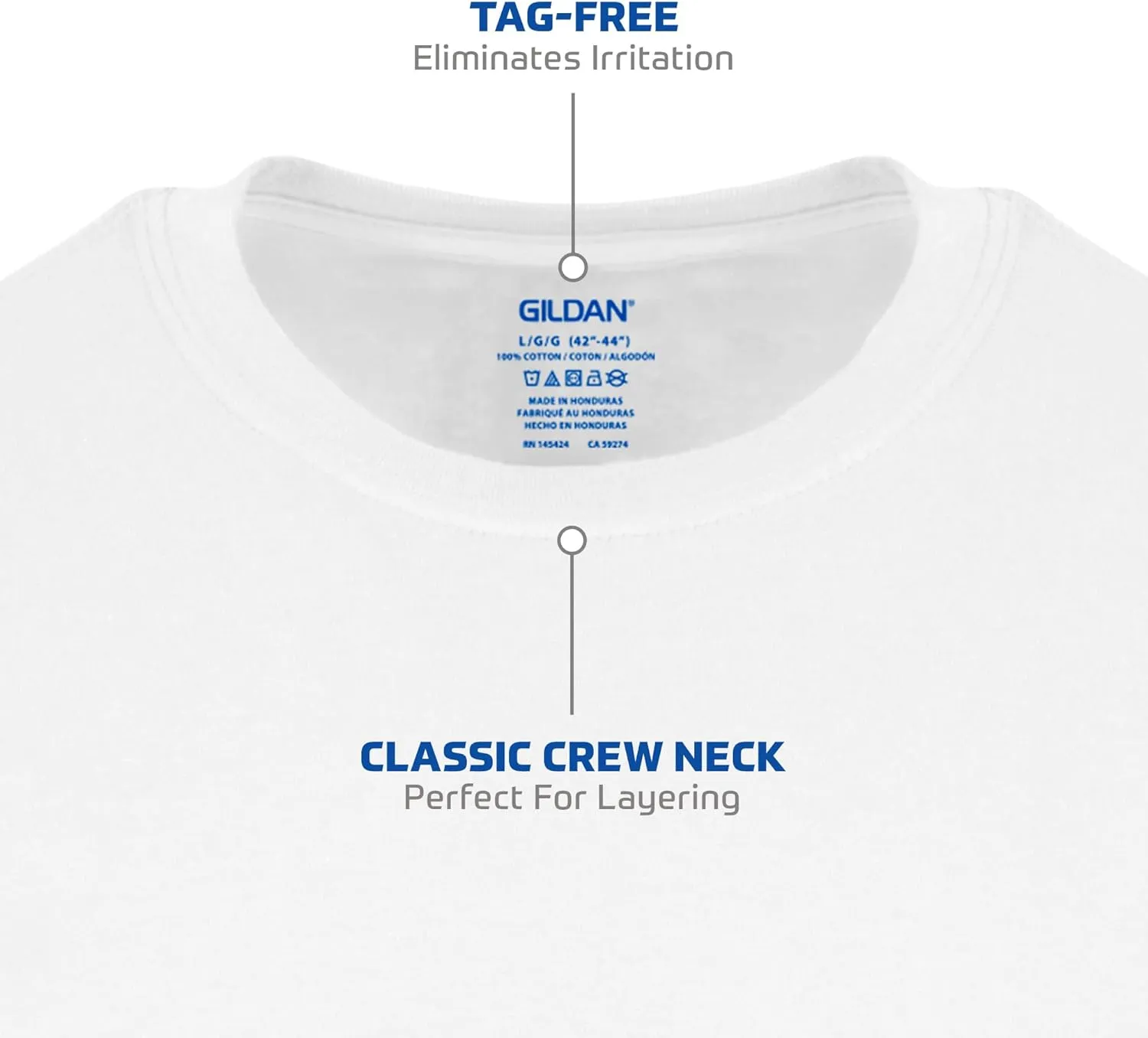 Gildan Platinum Men's Crew T-Shirts