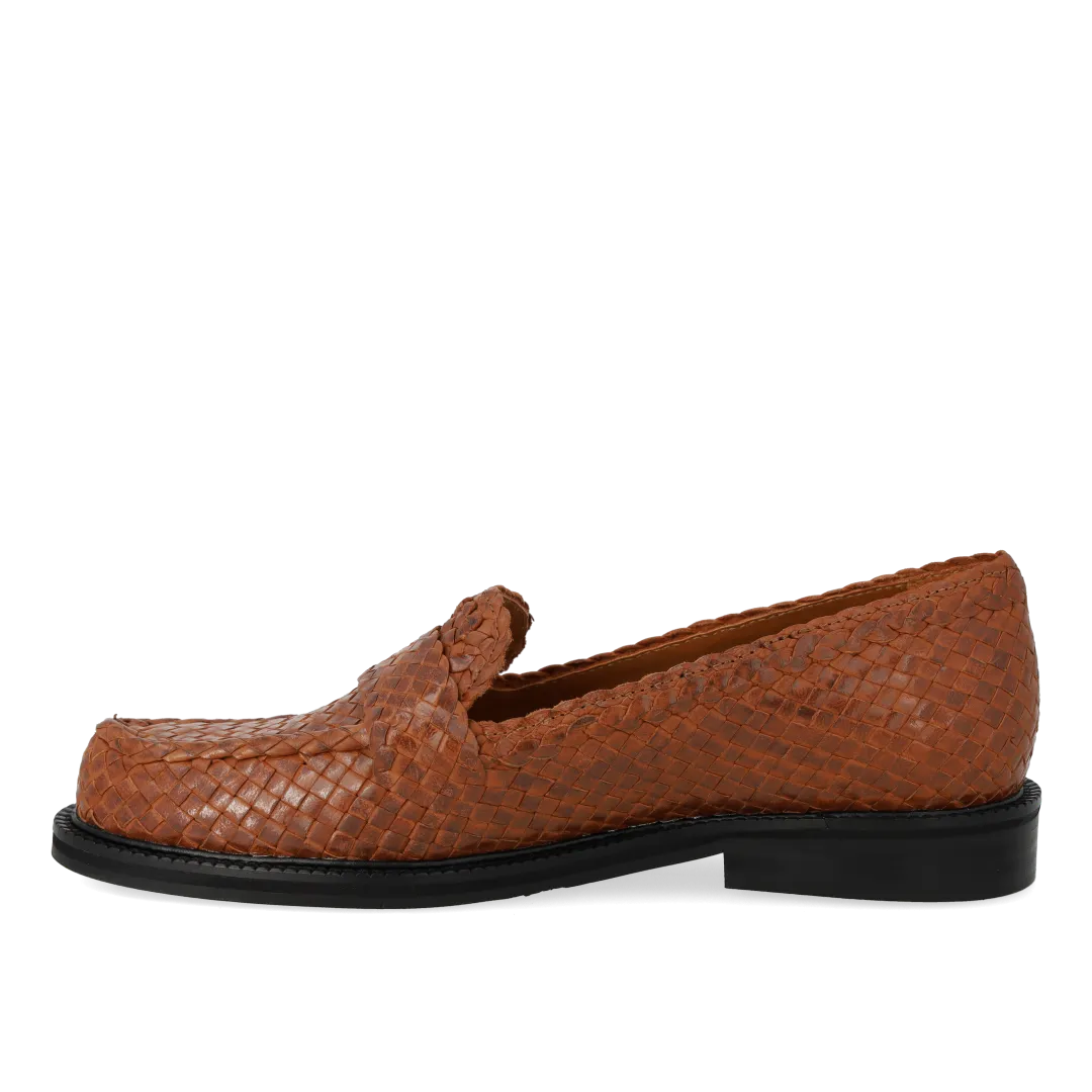 Handgeflochtene penny Loafer
