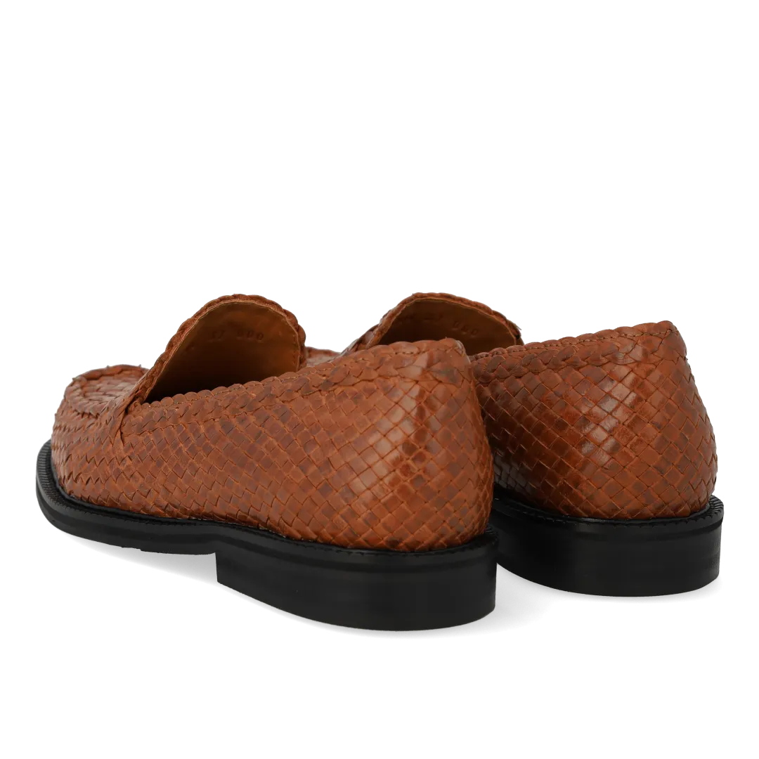 Handgeflochtene penny Loafer