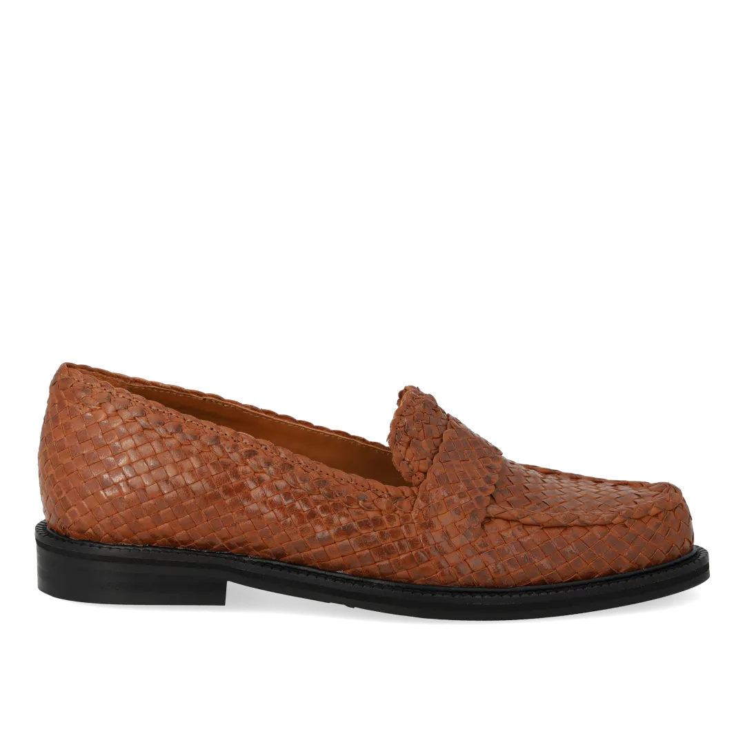 Handgeflochtene penny Loafer
