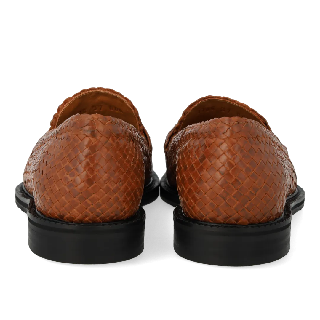 Handgeflochtene penny Loafer