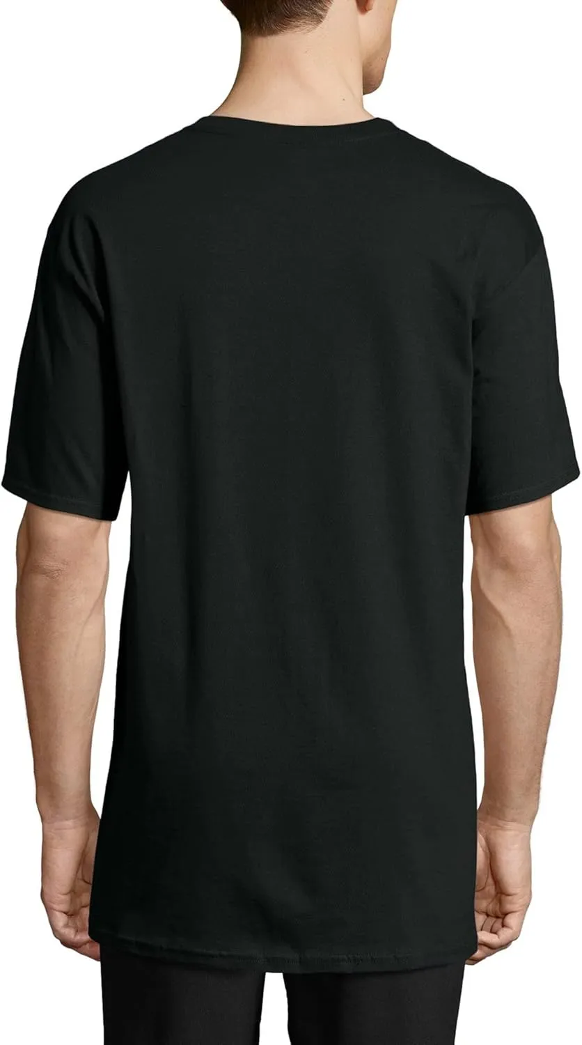 Hanes Men's Beefy-t T-Shirt, Classic Heavyweight Cotton Tee, 1 Or 2 Pack, Available in Tall Sizes