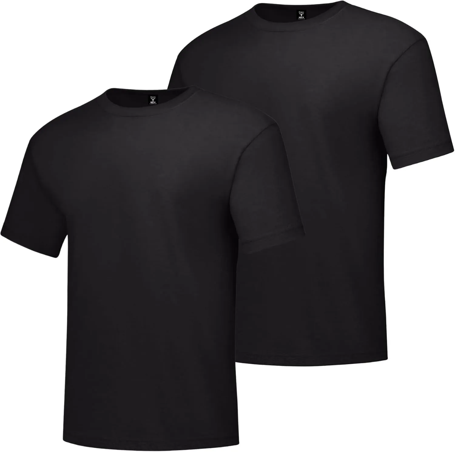Hanes Men's Beefy-t T-Shirt, Classic Heavyweight Cotton Tee, 1 Or 2 Pack, Available in Tall Sizes