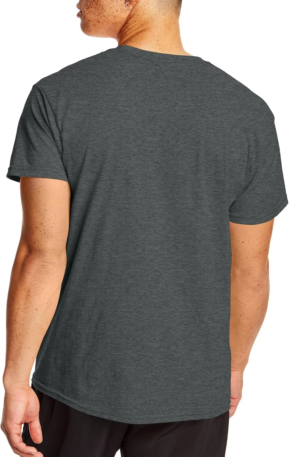 Hanes Men's X-Temp Performance T-Shirt Pack, Cotton Blend Moisture-Wicking Tees for Men, 2-Pack