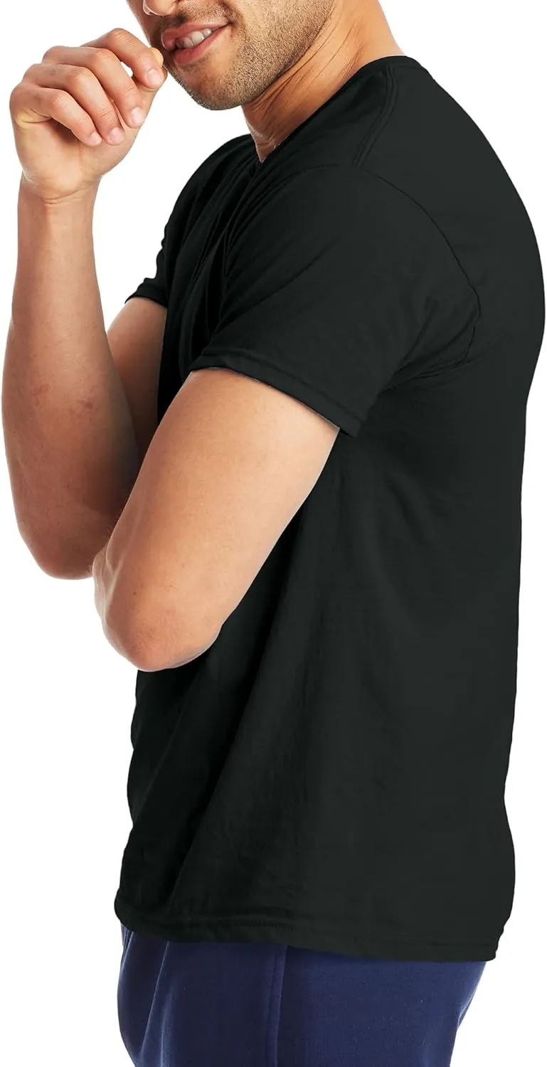 Hanes Men's X-Temp Performance T-Shirt Pack, Cotton Blend Moisture-Wicking Tees for Men, 2-Pack