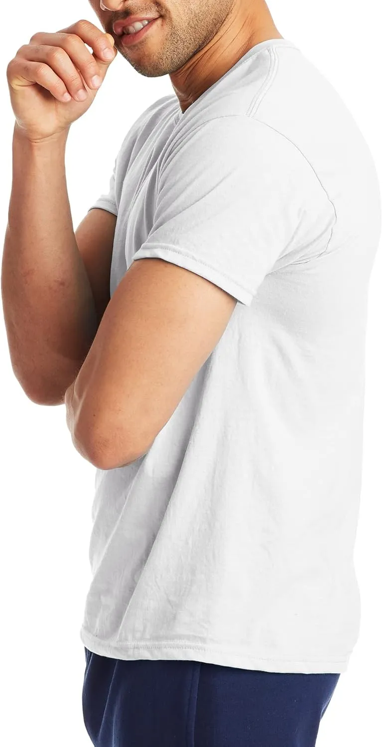 Hanes Men's X-Temp Performance T-Shirt Pack, Cotton Blend Moisture-Wicking Tees for Men, 2-Pack