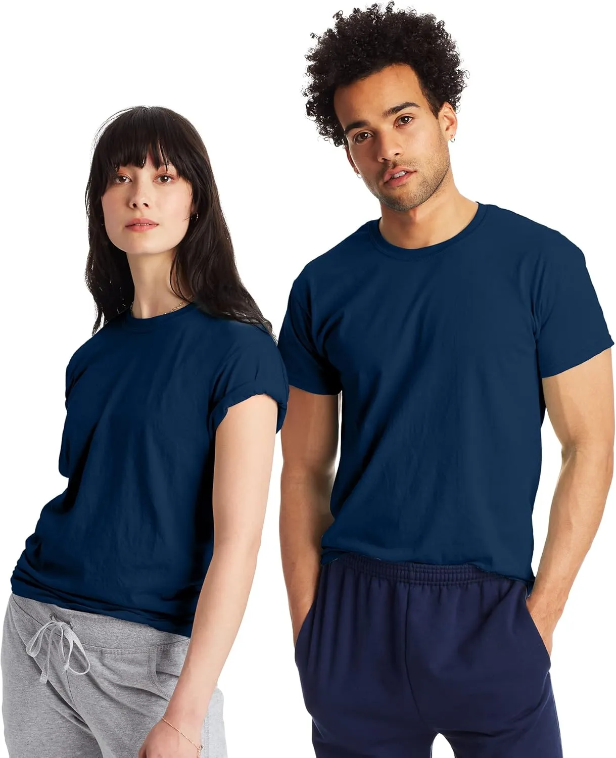 Hanes Men's X-Temp Performance T-Shirt Pack, Cotton Blend Moisture-Wicking Tees for Men, 2-Pack