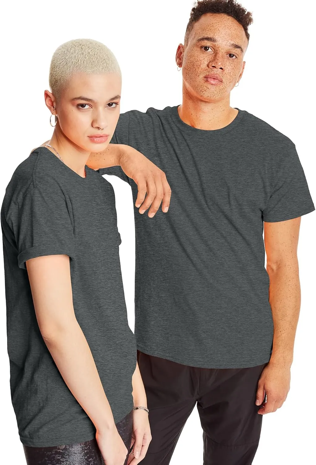 Hanes Men's X-Temp Performance T-Shirt Pack, Cotton Blend Moisture-Wicking Tees for Men, 2-Pack