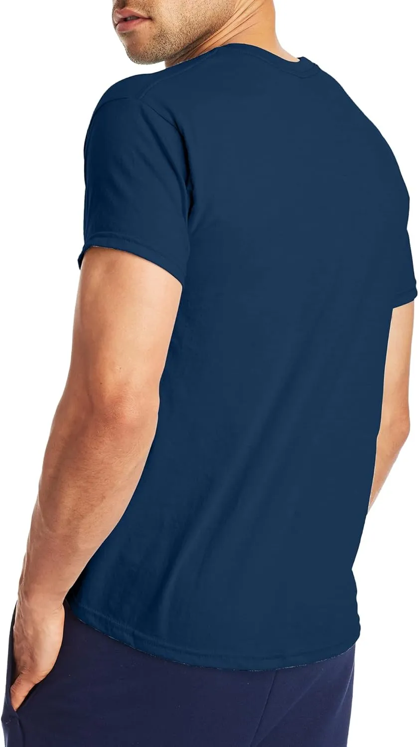 Hanes Men's X-Temp Performance T-Shirt Pack, Cotton Blend Moisture-Wicking Tees for Men, 2-Pack