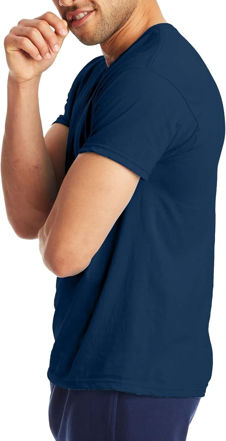 Hanes Men's X-Temp Performance T-Shirt Pack, Cotton Blend Moisture-Wicking Tees for Men, 2-Pack