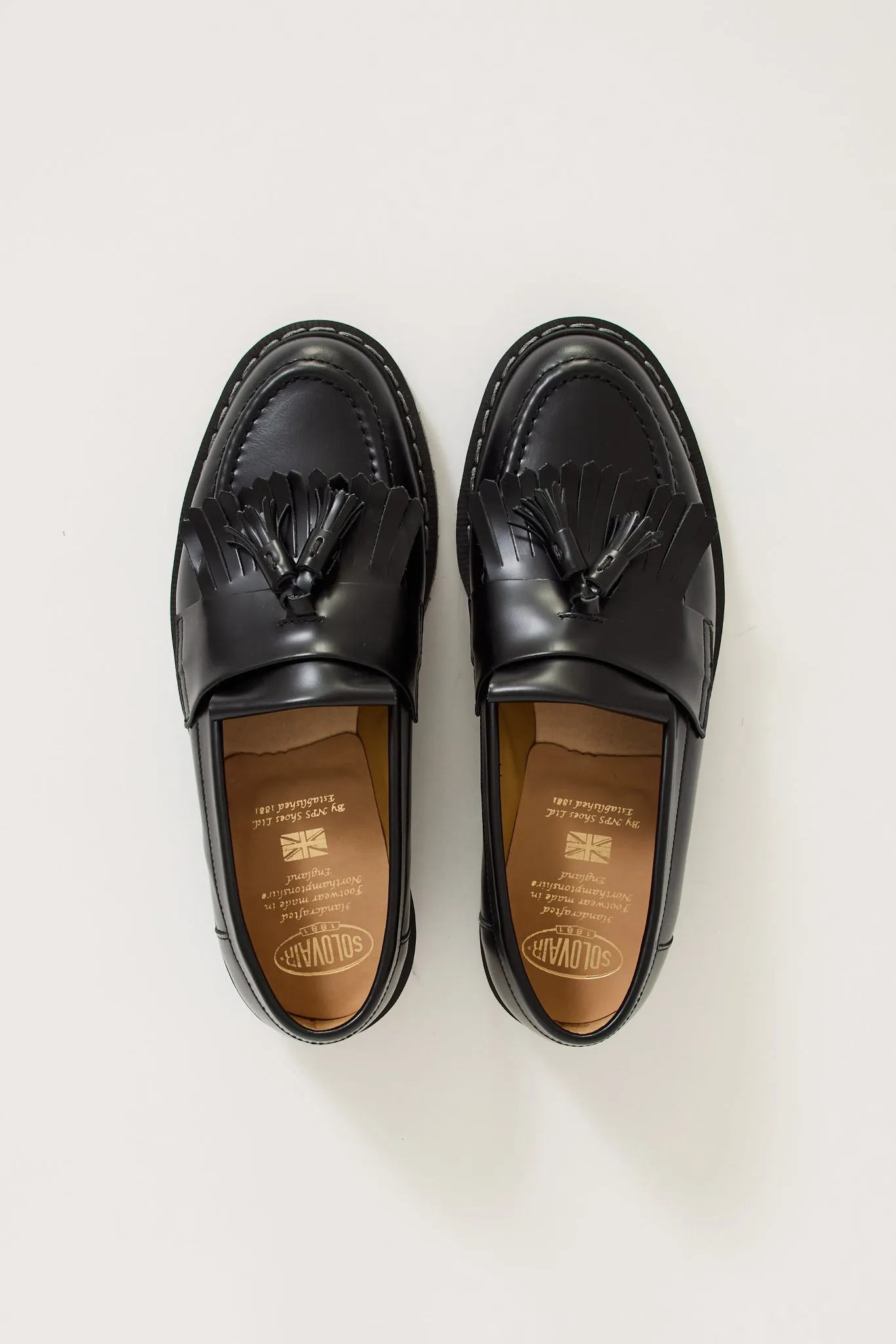Hi Shine Tassel Loafer Black