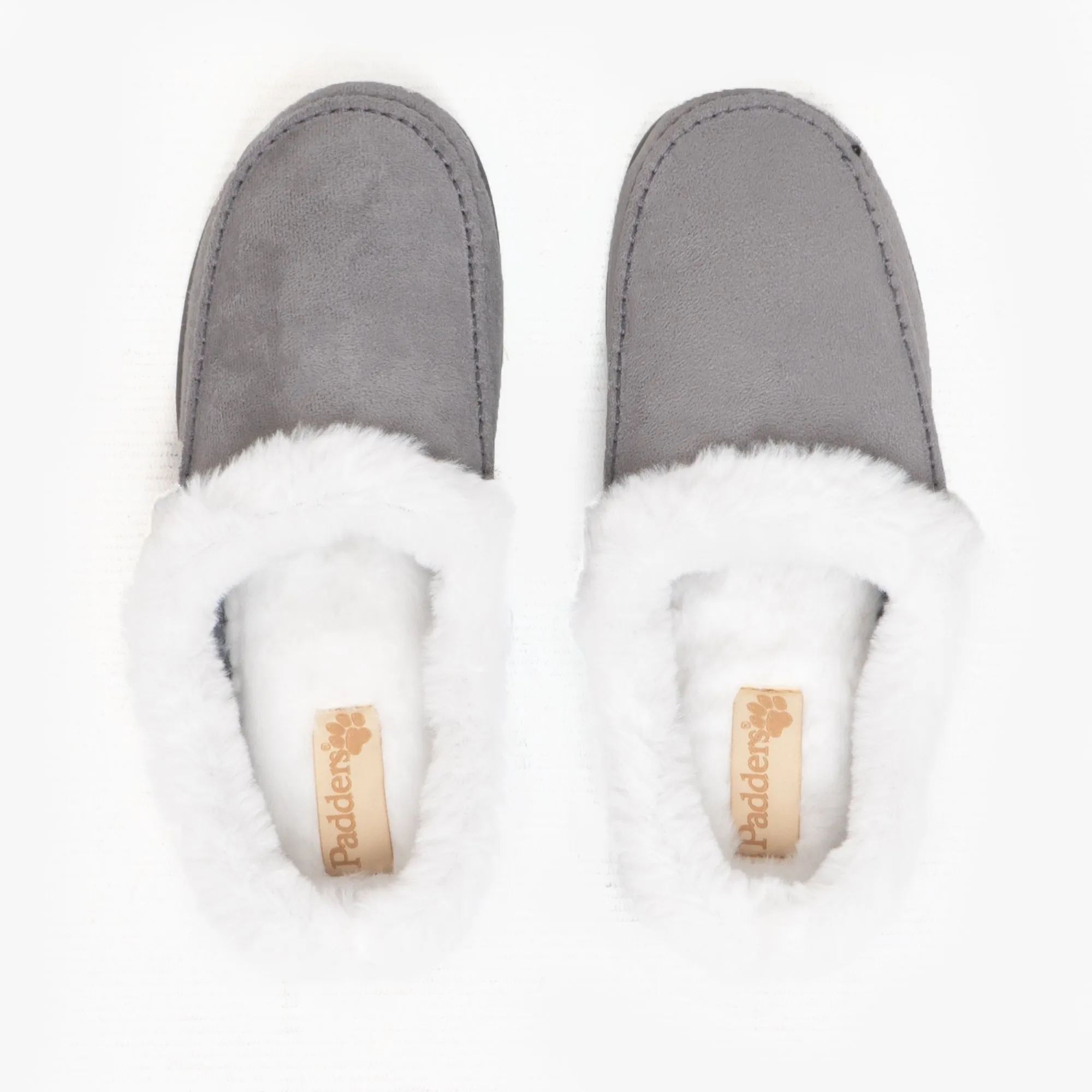 HOS Comfort APACHE Womens Slip On Mules Grey