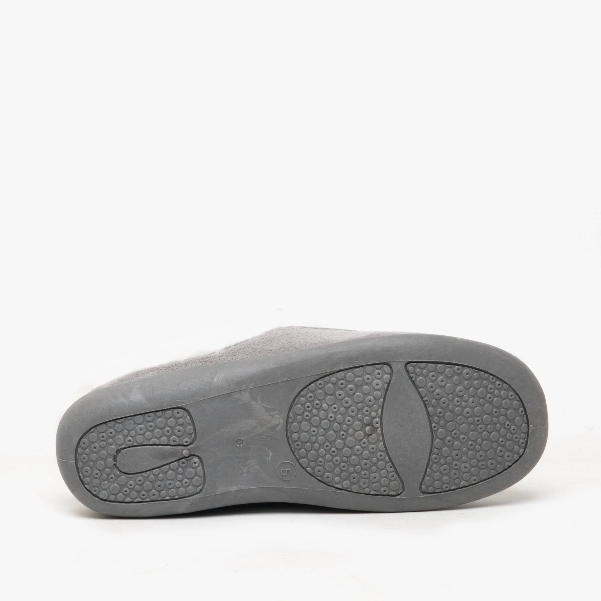 HOS Comfort APACHE Womens Slip On Mules Grey
