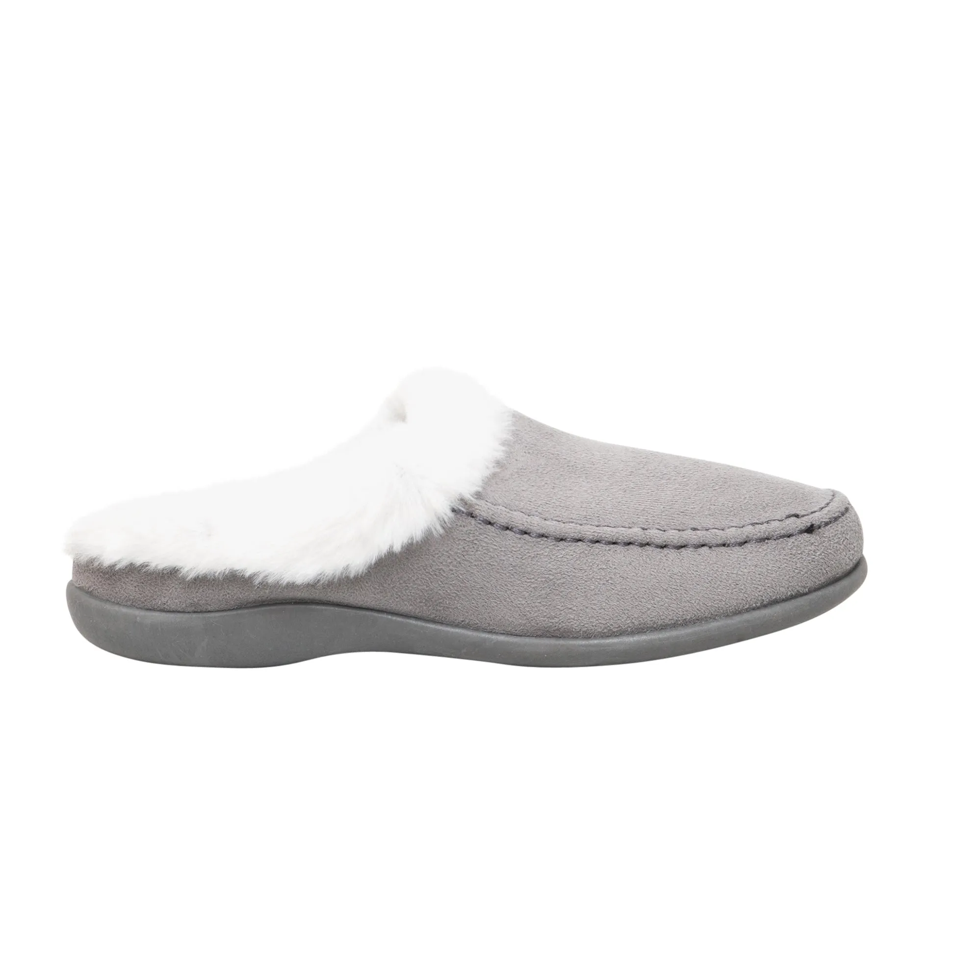 HOS Comfort APACHE Womens Slip On Mules Grey