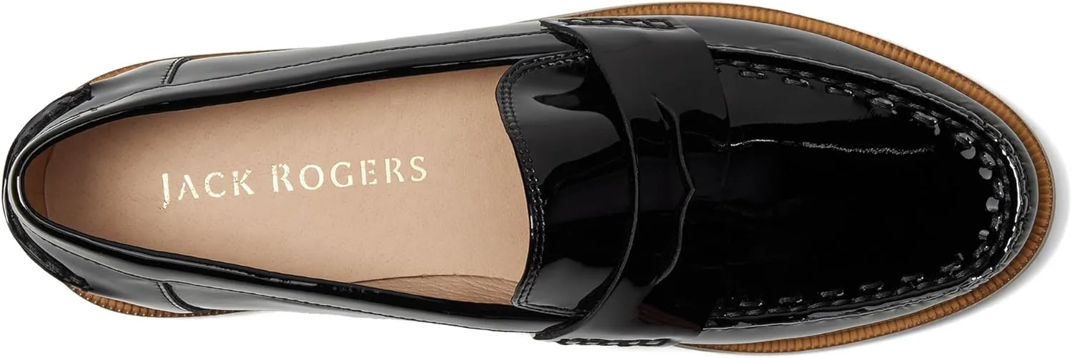 Jack Rogers Women's Tipson Penny Loafers-Patent