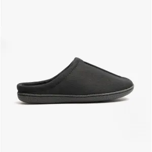 Jo & Joe CLIFF Mens Mule Slippers Black