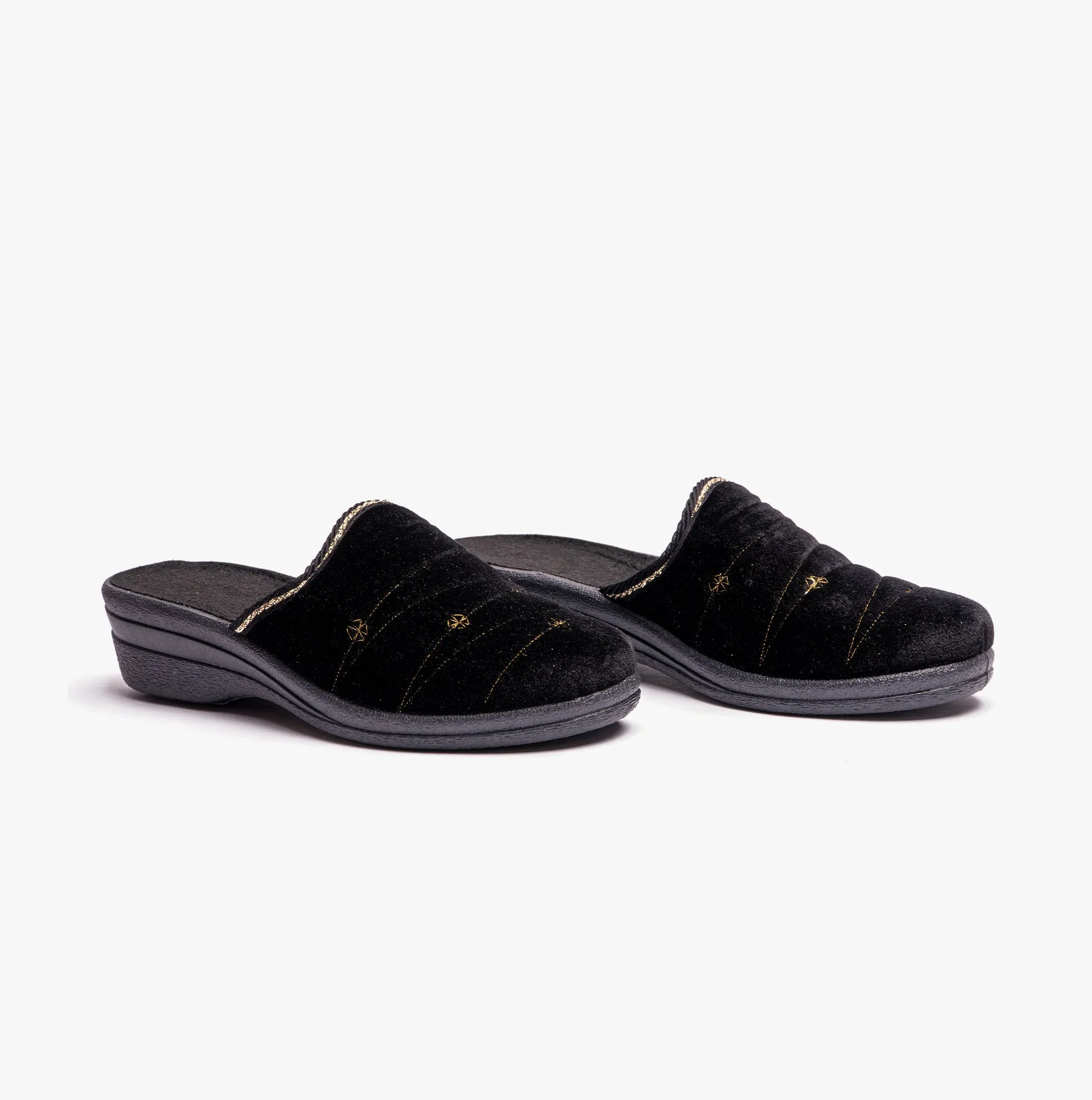 Jo & Joe KATH Womens Slippers Black