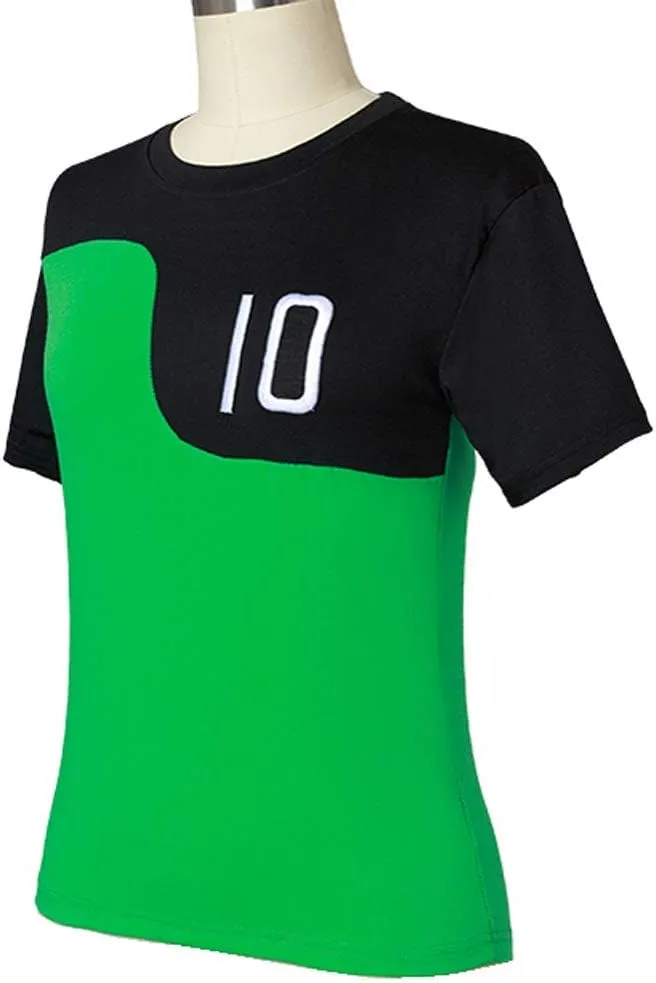 Kids Adult Tennyson Alien Swarm Ryan Kelly Green Synthetic Jacket T-Shirt