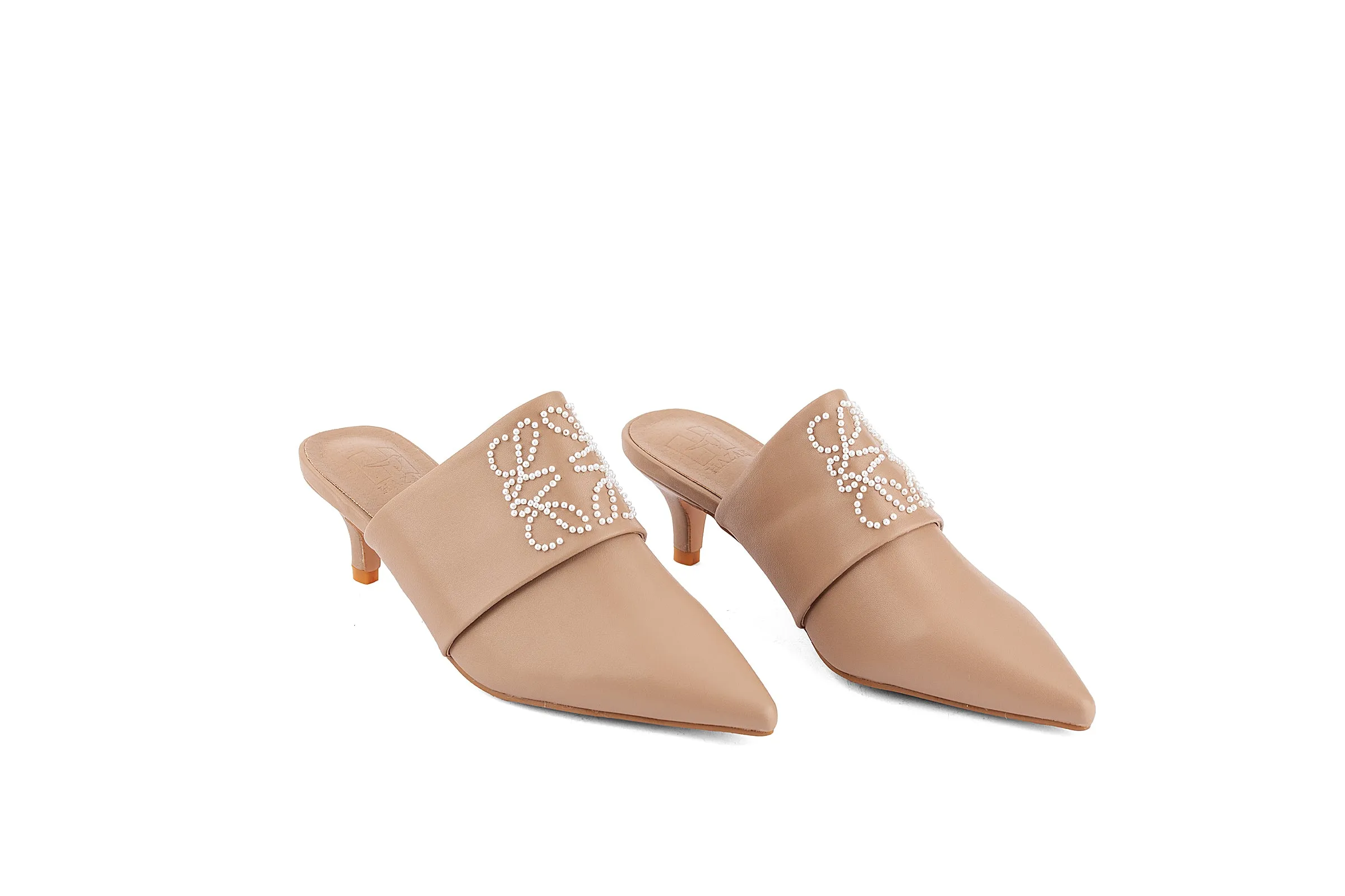 Kitten Heel Mule