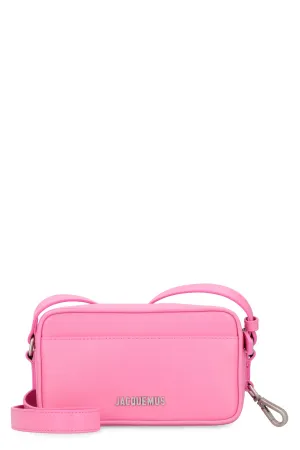 Le Baneto leather messenger bag