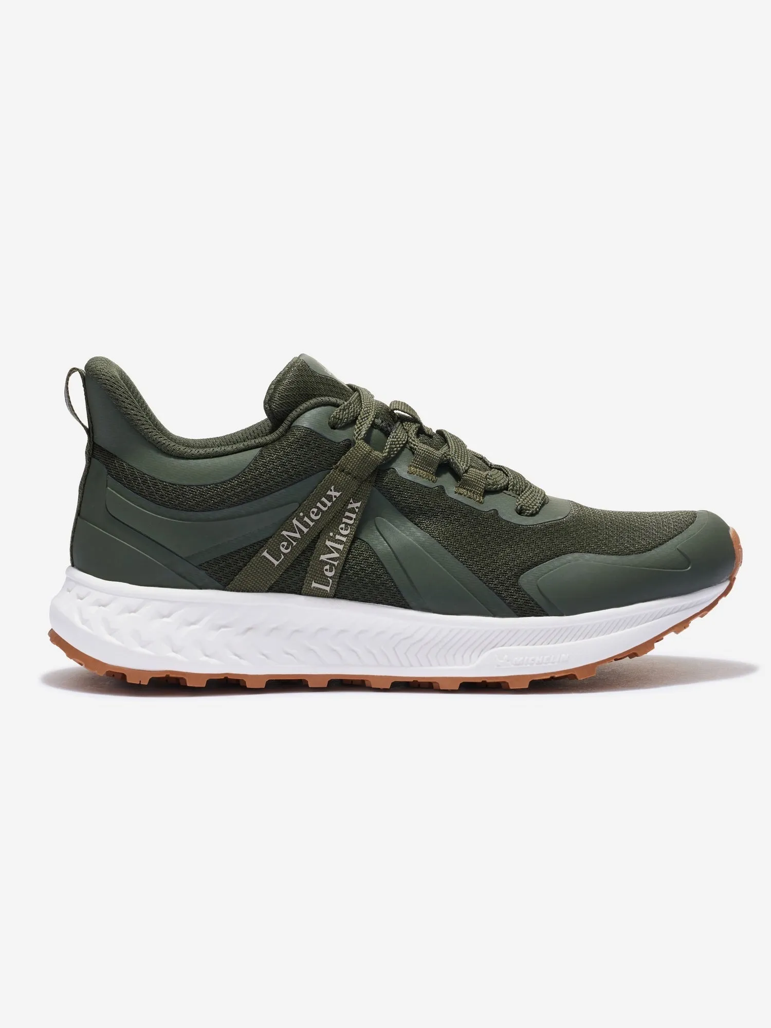 LeMieux Trax Waterproof Trainer Khaki